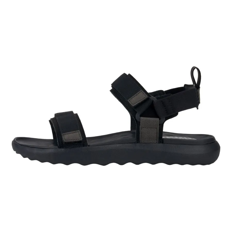 Carson Sandal - Black/Black sold by Hey Dude