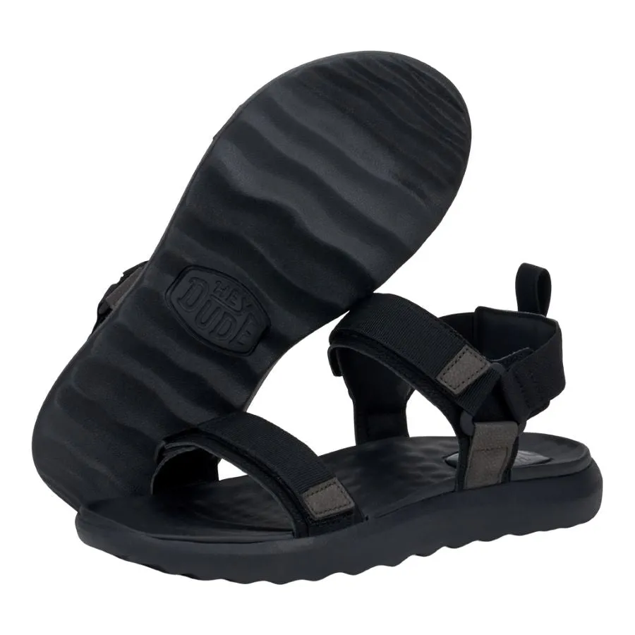 Carson Sandal - Black/Black sold by Hey Dude product image thumbnail 3