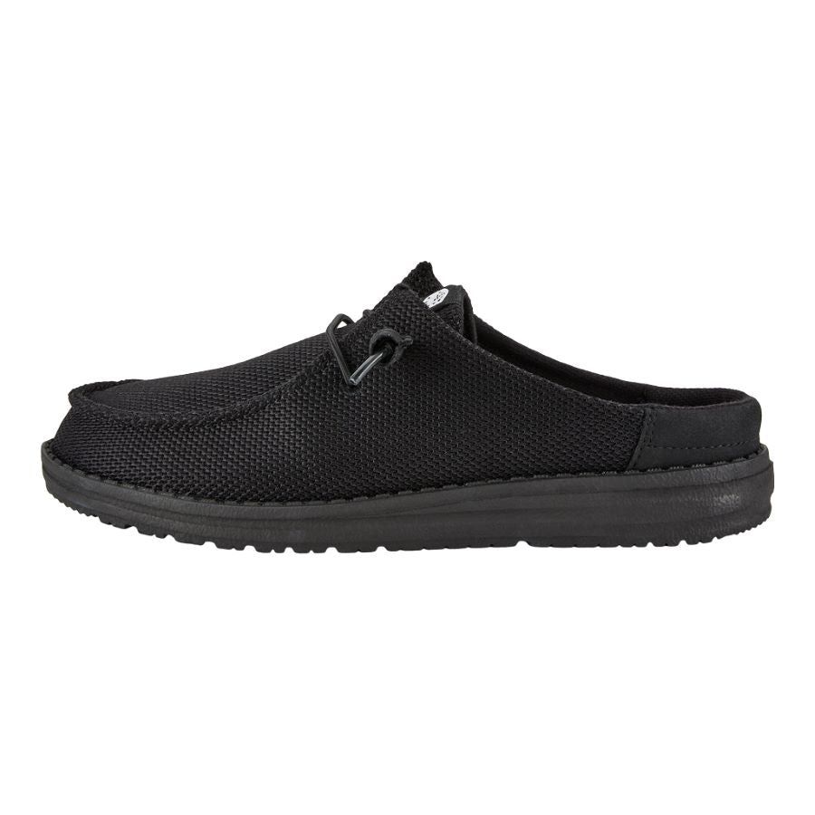 Wendy Slip Mono - Black/Black sold by Hey Dude