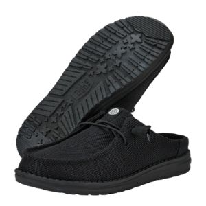 Wendy Slip Mono - Black/Black sold by Hey Dude