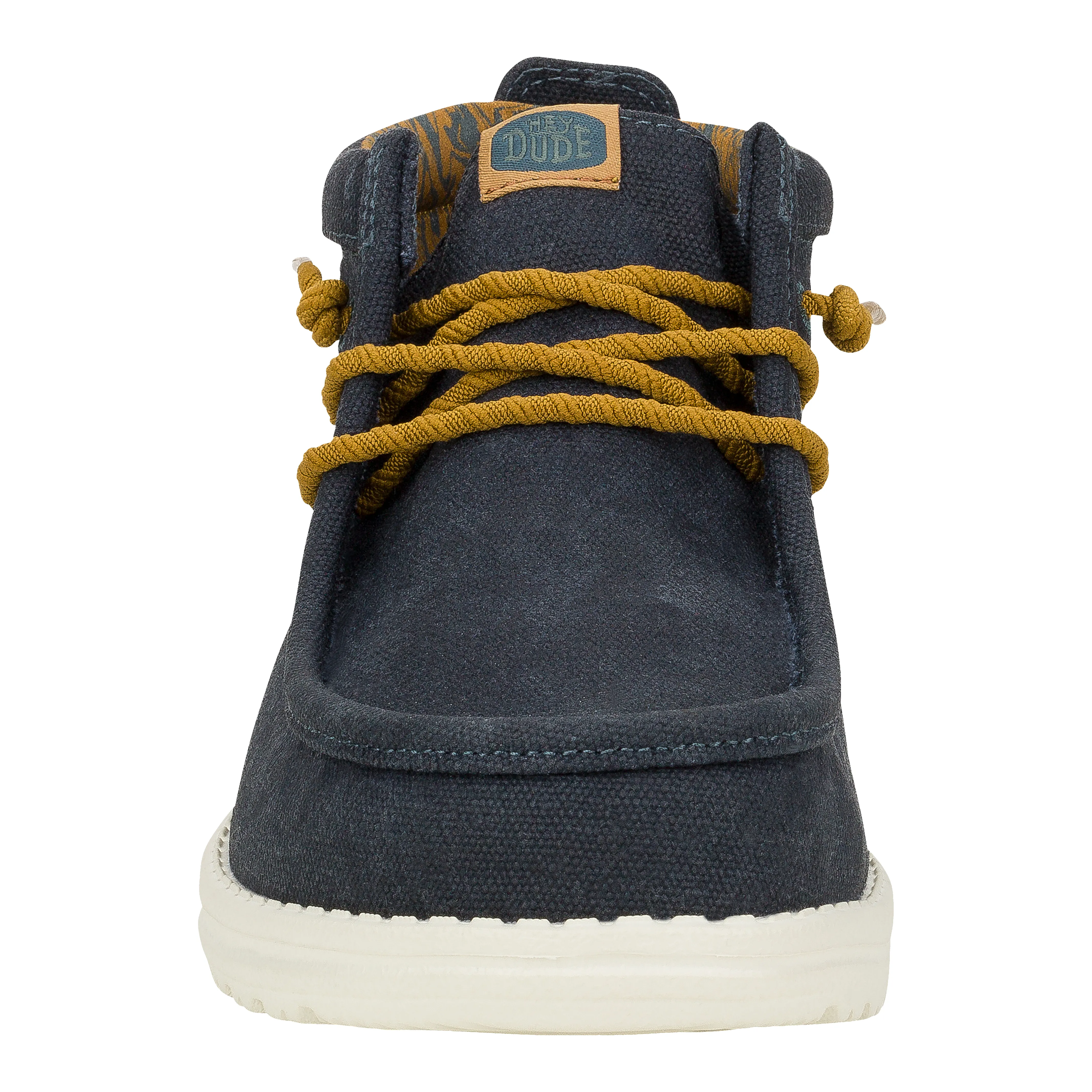 Wally Mid Waxed Canvas - Navy sold by Hey Dude product image thumbnail 4