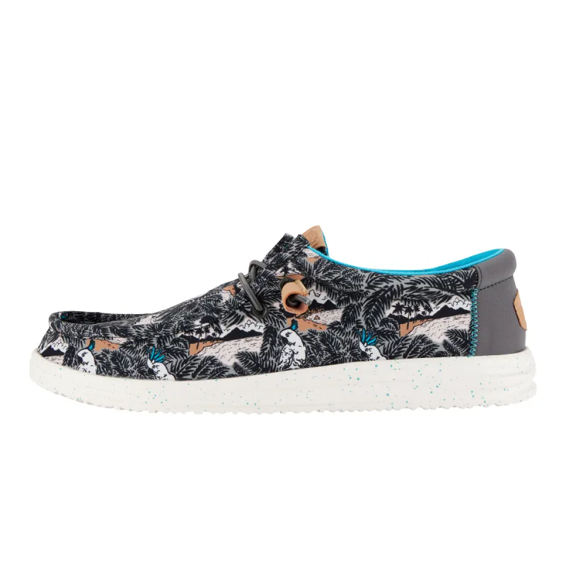 Wally H2O Tropical - Black Tropical sold by Hey Dude