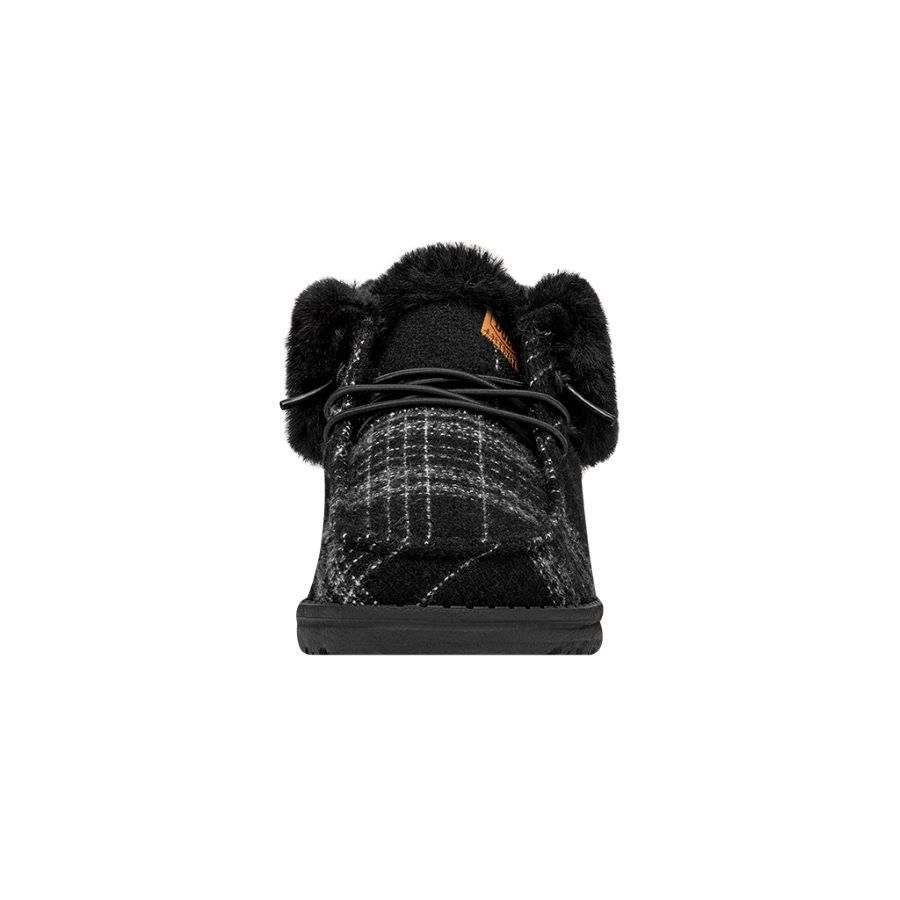 Wendy Fold Boot Cozy - Black Plaid sold by Hey Dude product image thumbnail 4