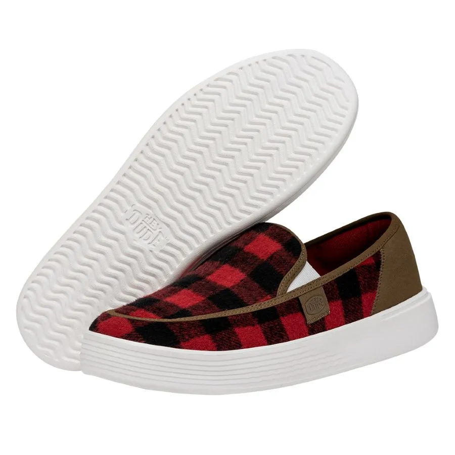 Sunapee Buffalo Plaid - Red Plaid sold by Hey Dude product image thumbnail 3
