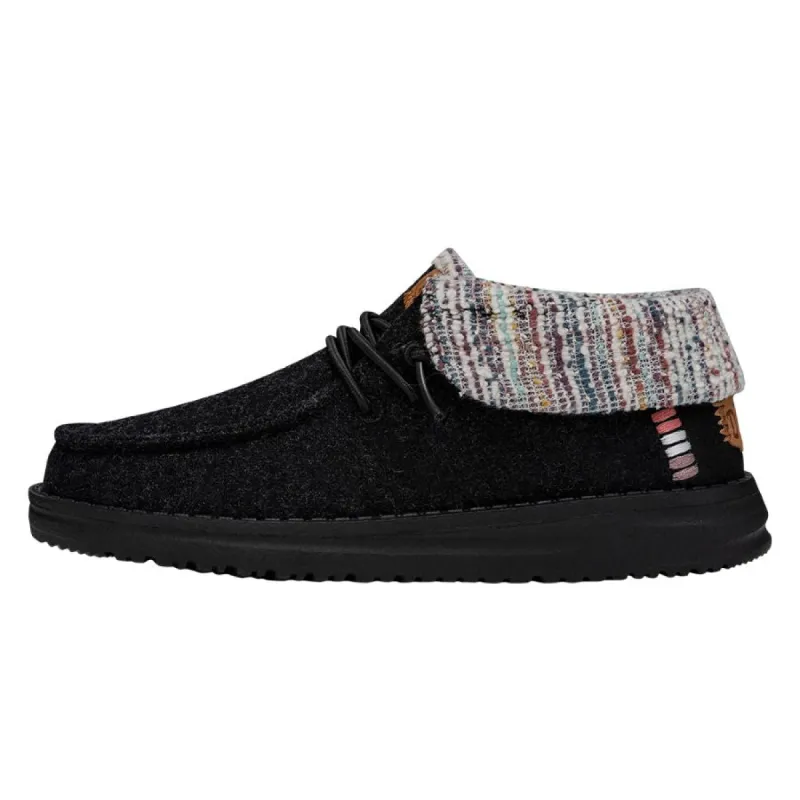 Wendy Fold Youth Baja Boot - Black sold by Hey Dude