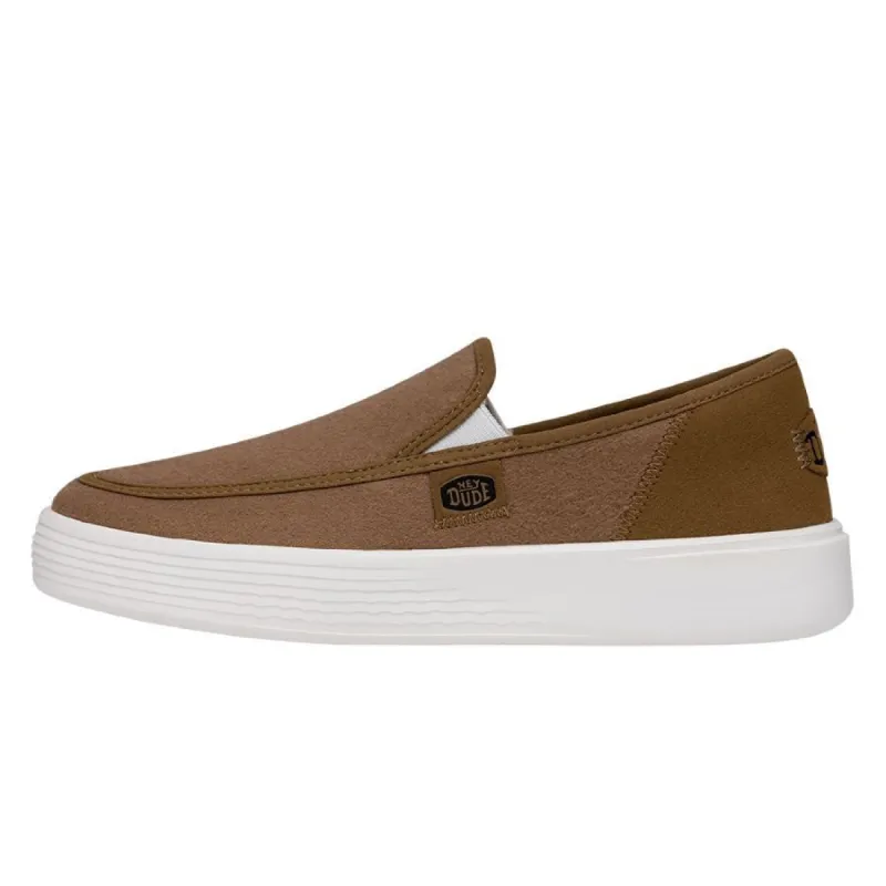 Sunapee Crafted Faux Shearling - Cognac sold by Hey Dude