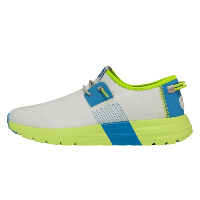 Sirocco Dual Knit - White/Yellow sold by Hey Dude