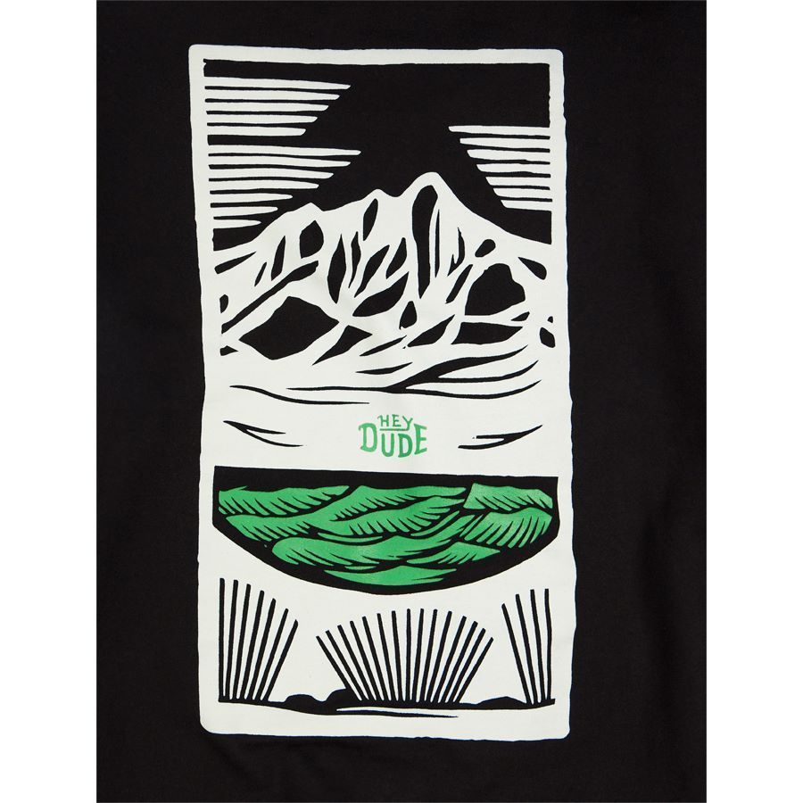 Jess Mudgett Scroll Hoodie - Black sold by Hey Dude product image thumbnail 4