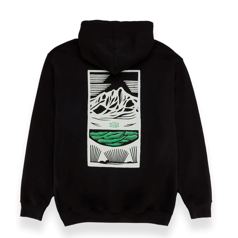 Jess Mudgett Scroll Hoodie - Black sold by Hey Dude product image thumbnail 3