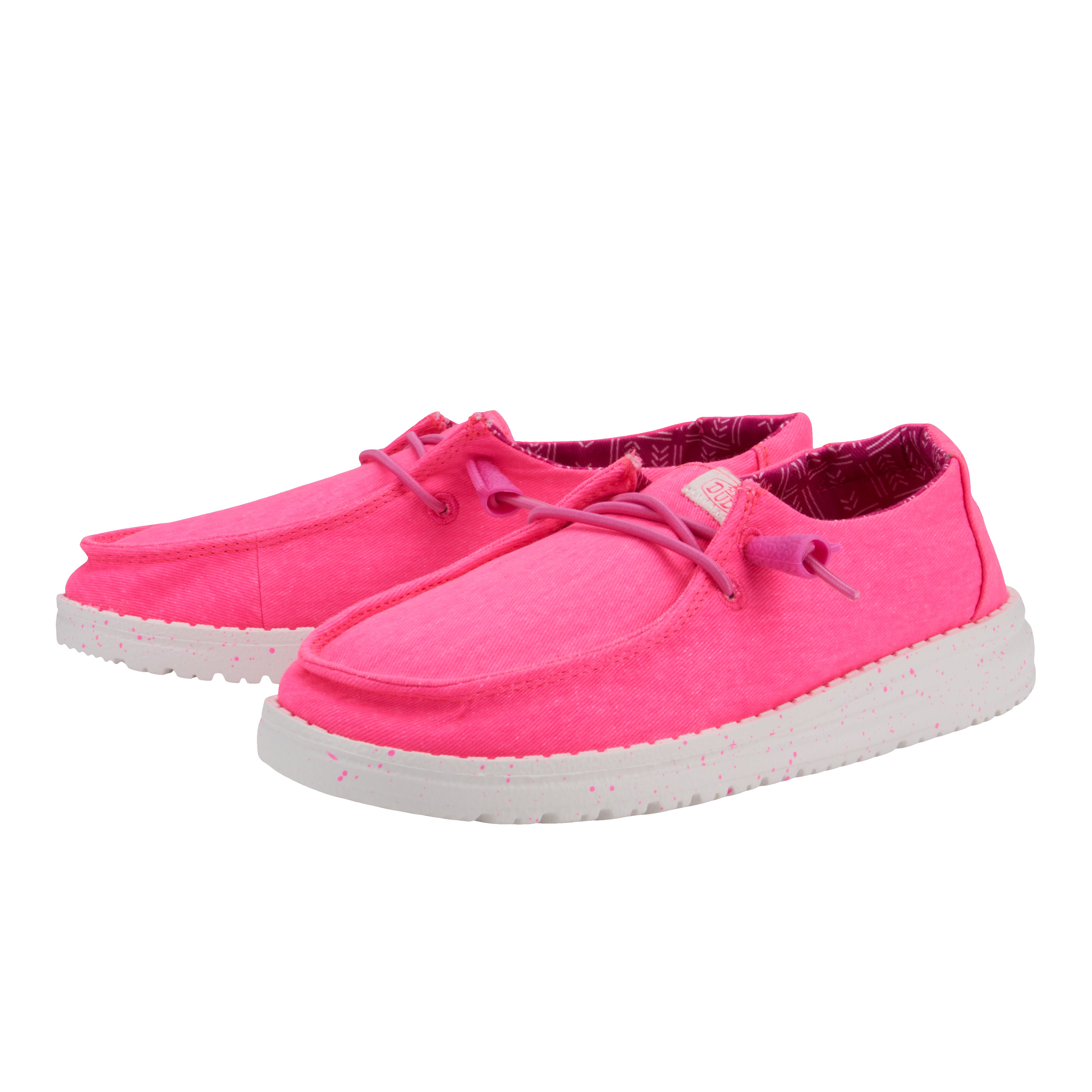 Wendy Youth Stretch Canvas - Neon Pink sold by Hey Dude product image thumbnail 2