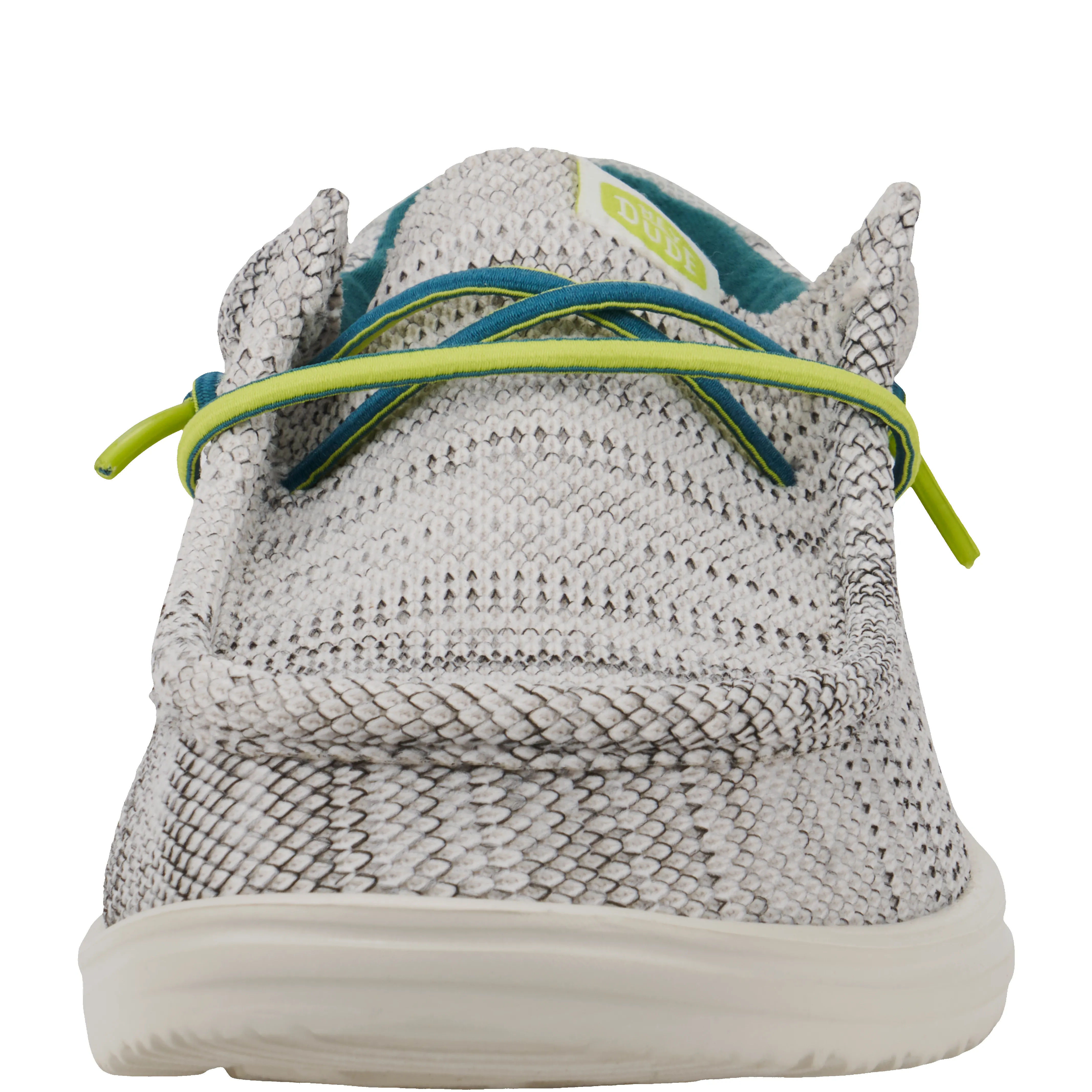 Wally H2O Mesh - White/Lime Punch sold by Hey Dude product image thumbnail 4