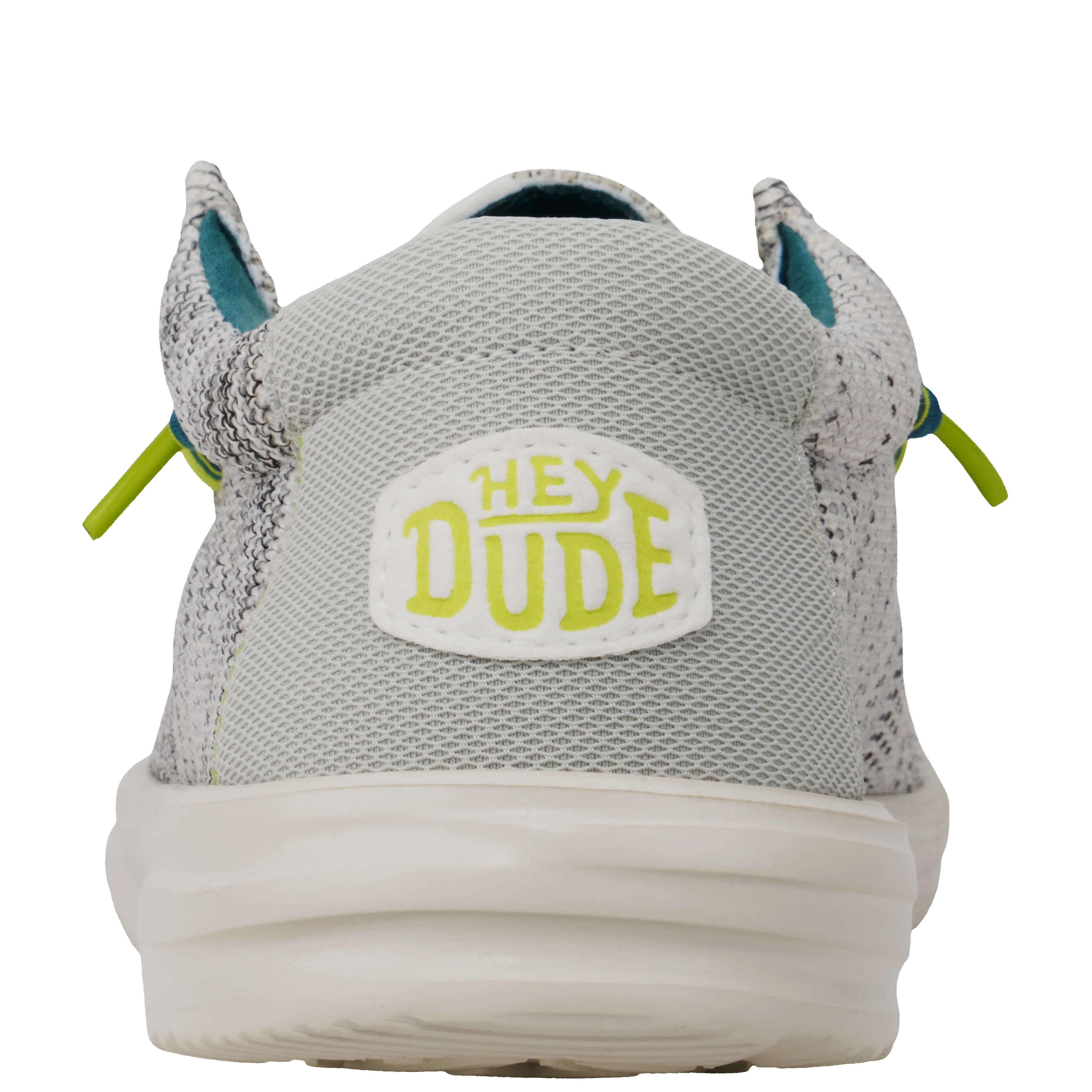 Wally H2O Mesh - White/Lime Punch sold by Hey Dude product image thumbnail 5