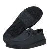 Wendy Stretch Canvas Wide - Black/Black sold by Hey Dude
