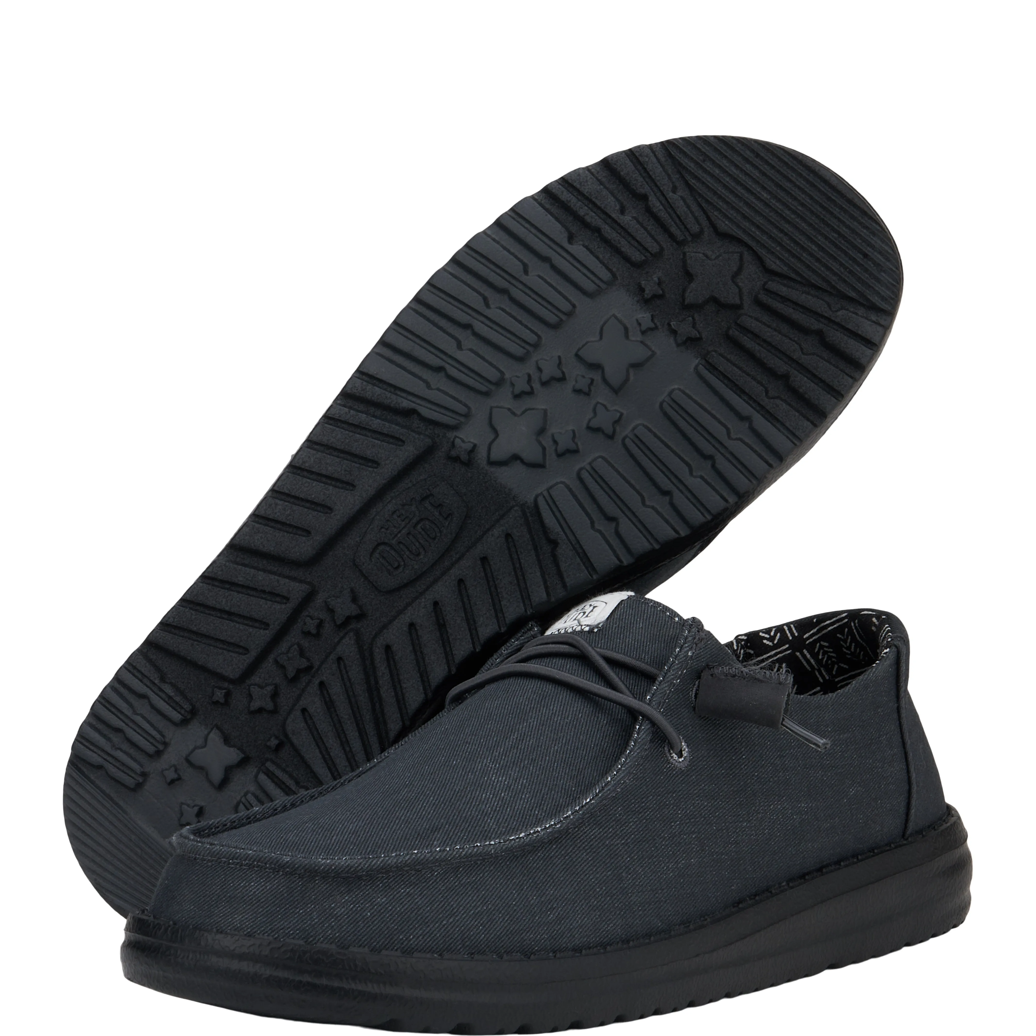 Wendy Stretch Canvas Wide - Black/Black sold by Hey Dude product image thumbnail 3