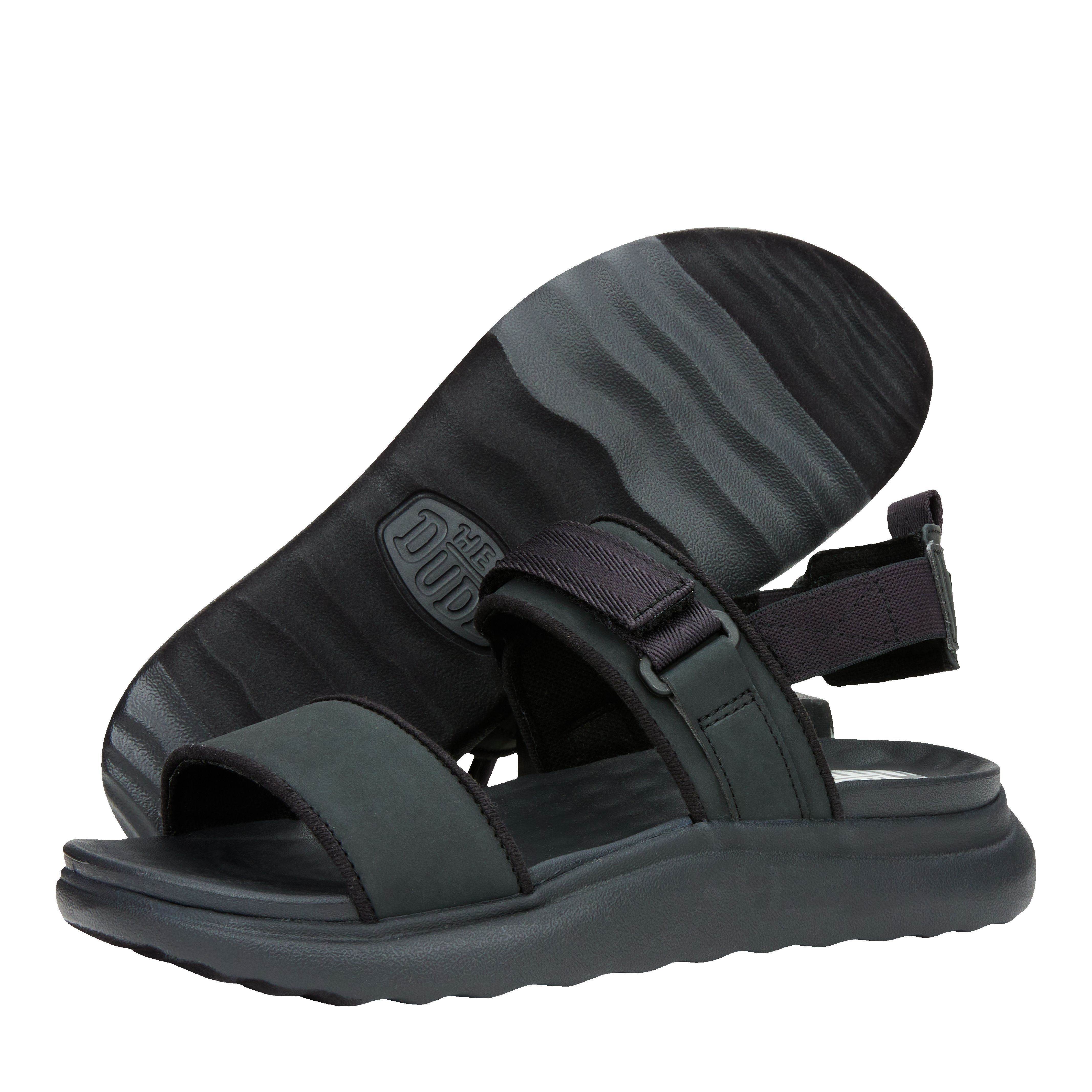 Collins Sandal Mono Sport - Black/Black sold by Hey Dude product image thumbnail 3