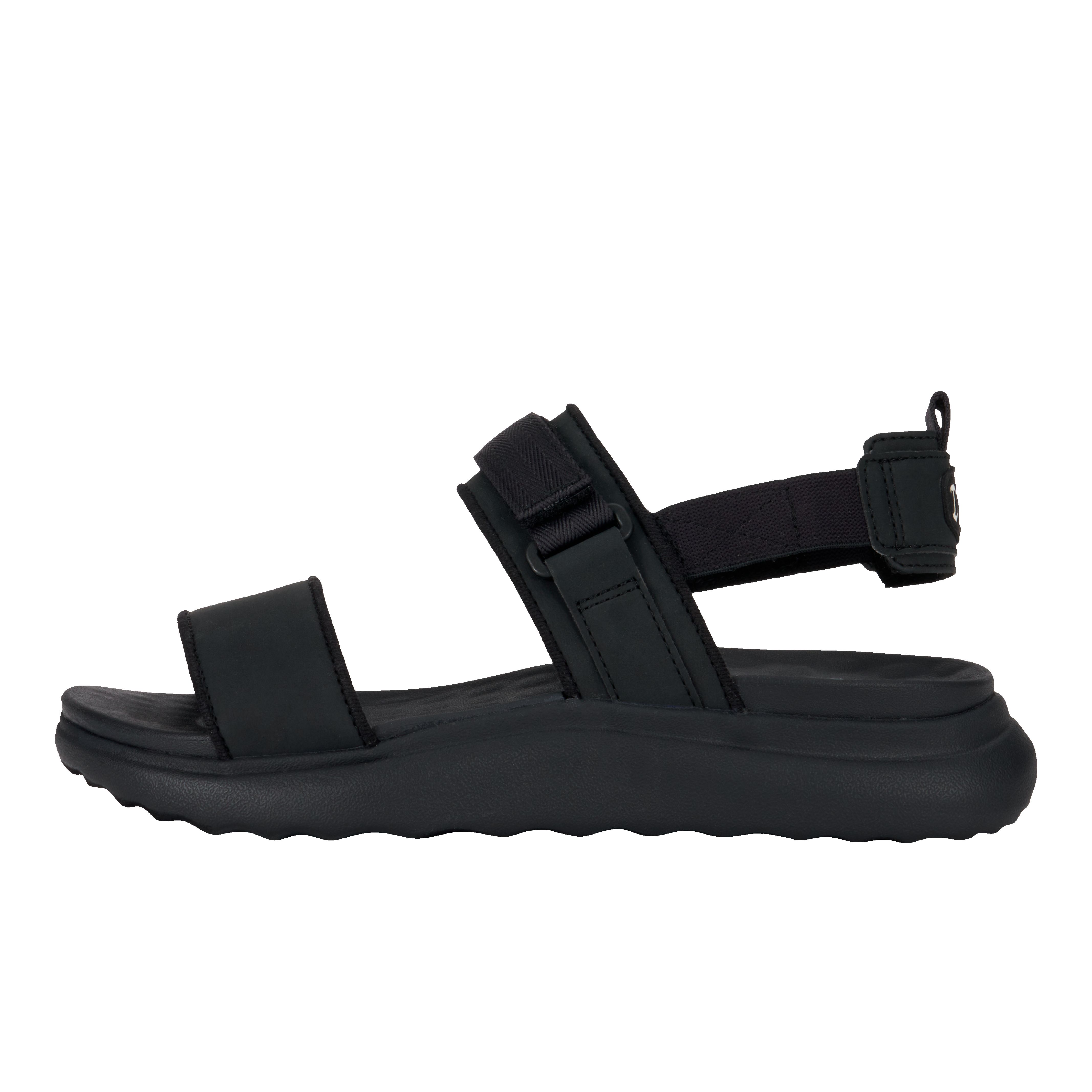 Collins Sandal Mono Sport - Black/Black sold by Hey Dude