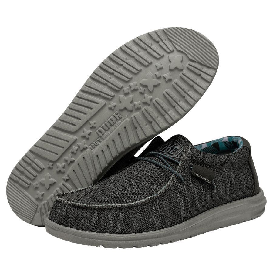 Wally Sox Wide - Charcoal sold by Hey Dude product image thumbnail 3