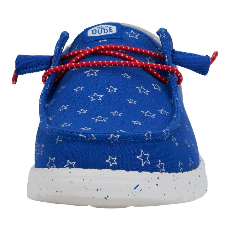 Wendy Funk Retro Americana - Varsity Blue/Silver sold by Hey Dude product image thumbnail 4