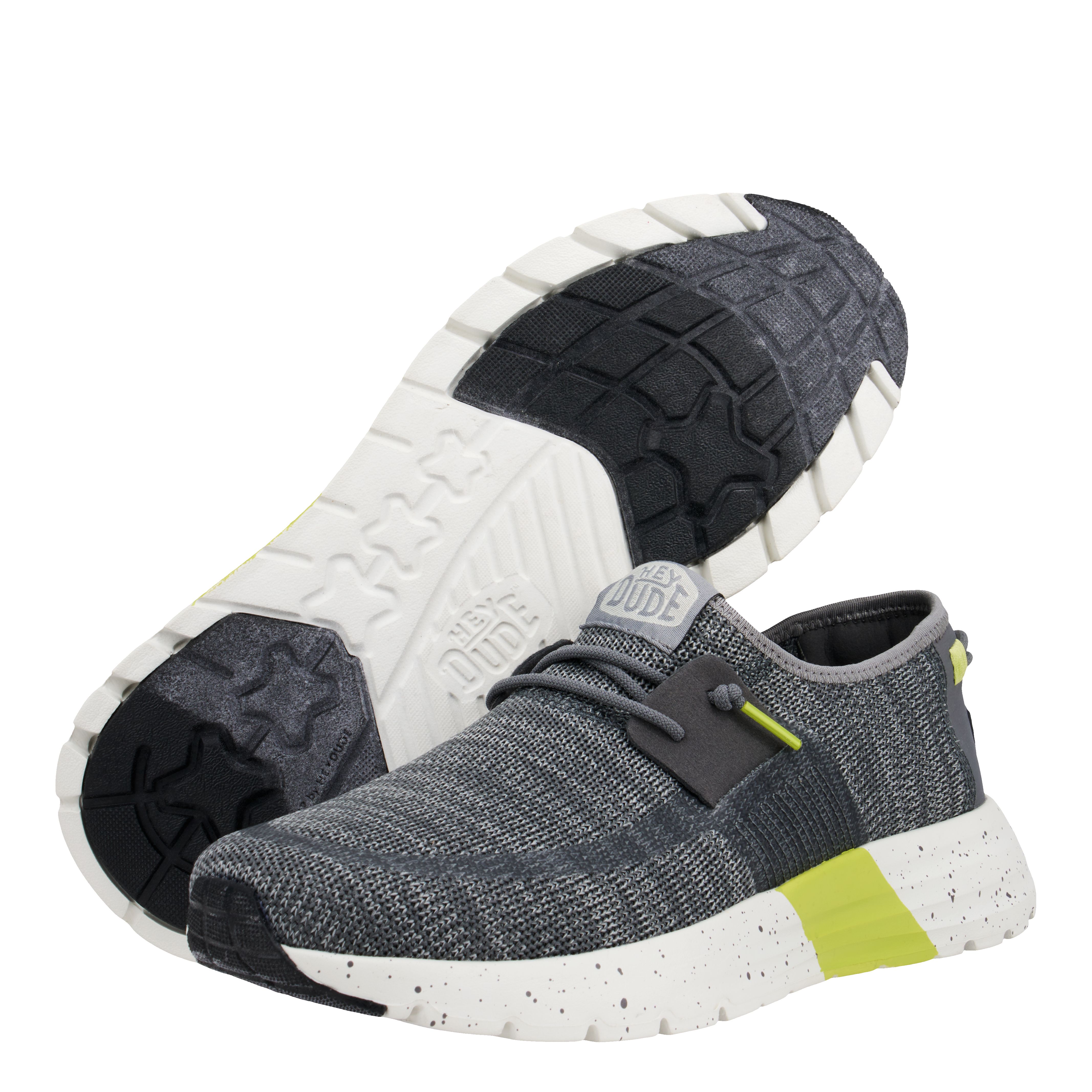 Sirocco Sport Mode - Heather Grey/Charcoal sold by Hey Dude product image thumbnail 3