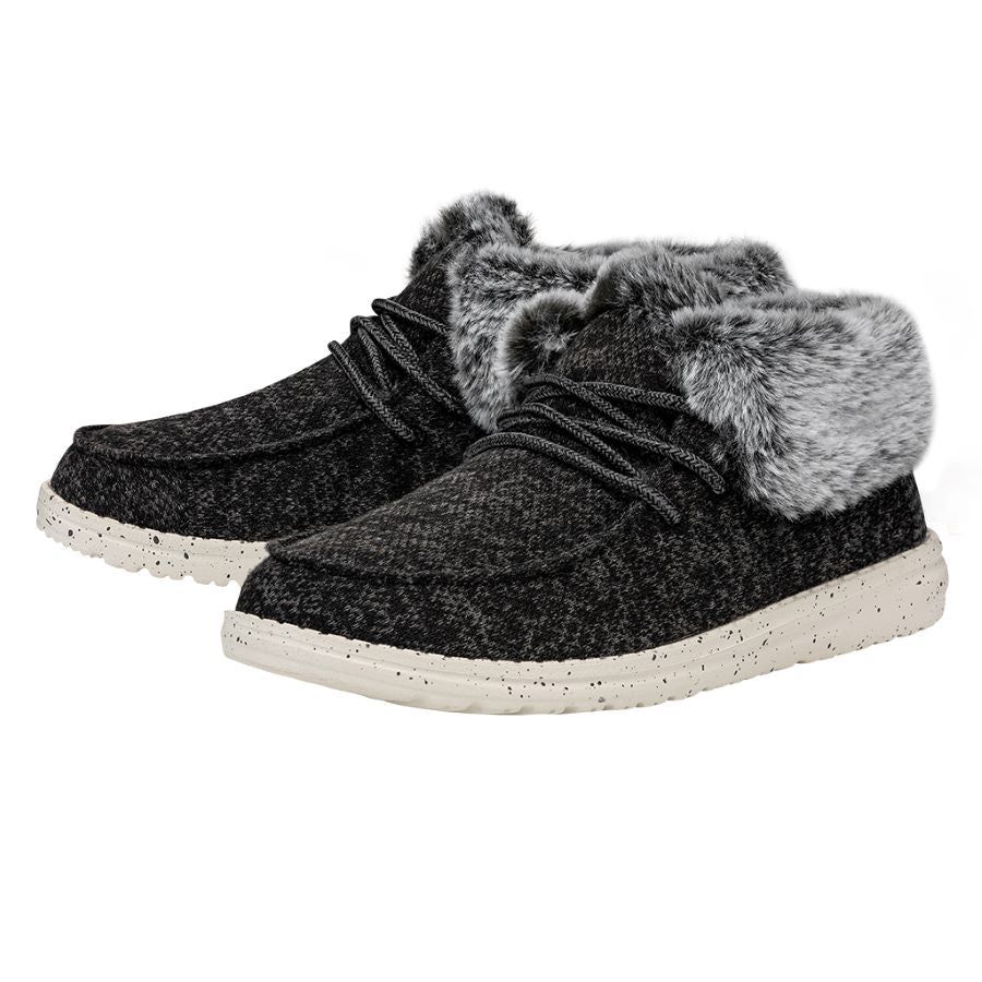 Wendy Fold Boot - Black sold by Hey Dude product image thumbnail 2