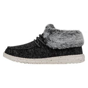 Wendy Fold Boot - Black sold by Hey Dude