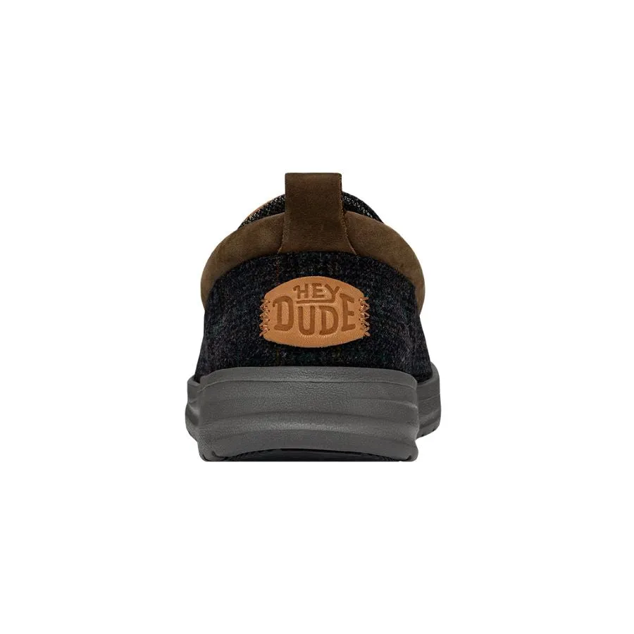 Wally Grip Moc Wool - Navy Plaid sold by Hey Dude product image thumbnail 5