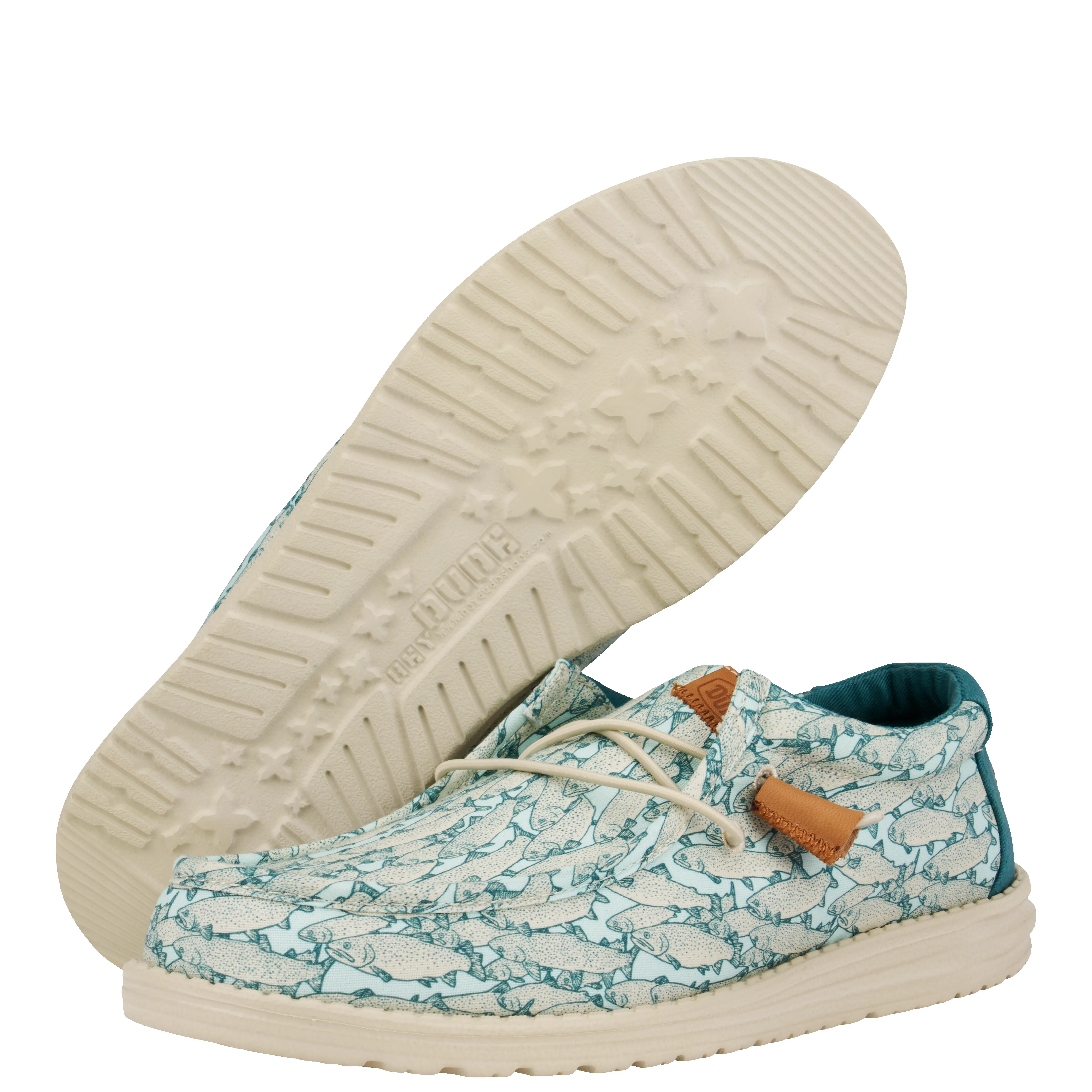 Wally Fish Camo - Light Blue Fish Camo sold by Hey Dude product image thumbnail 3