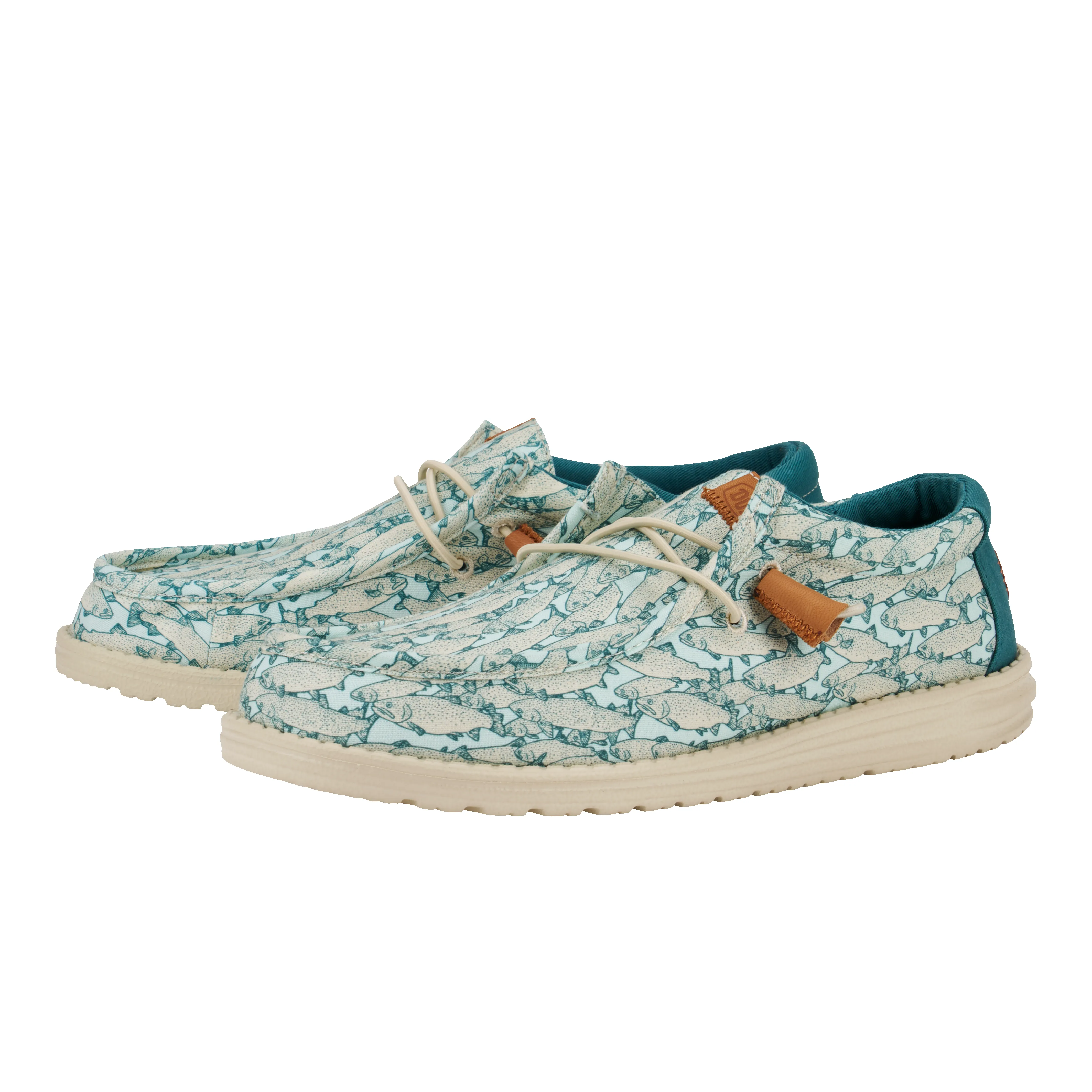 Wally Fish Camo - Light Blue Fish Camo sold by Hey Dude product image thumbnail 2