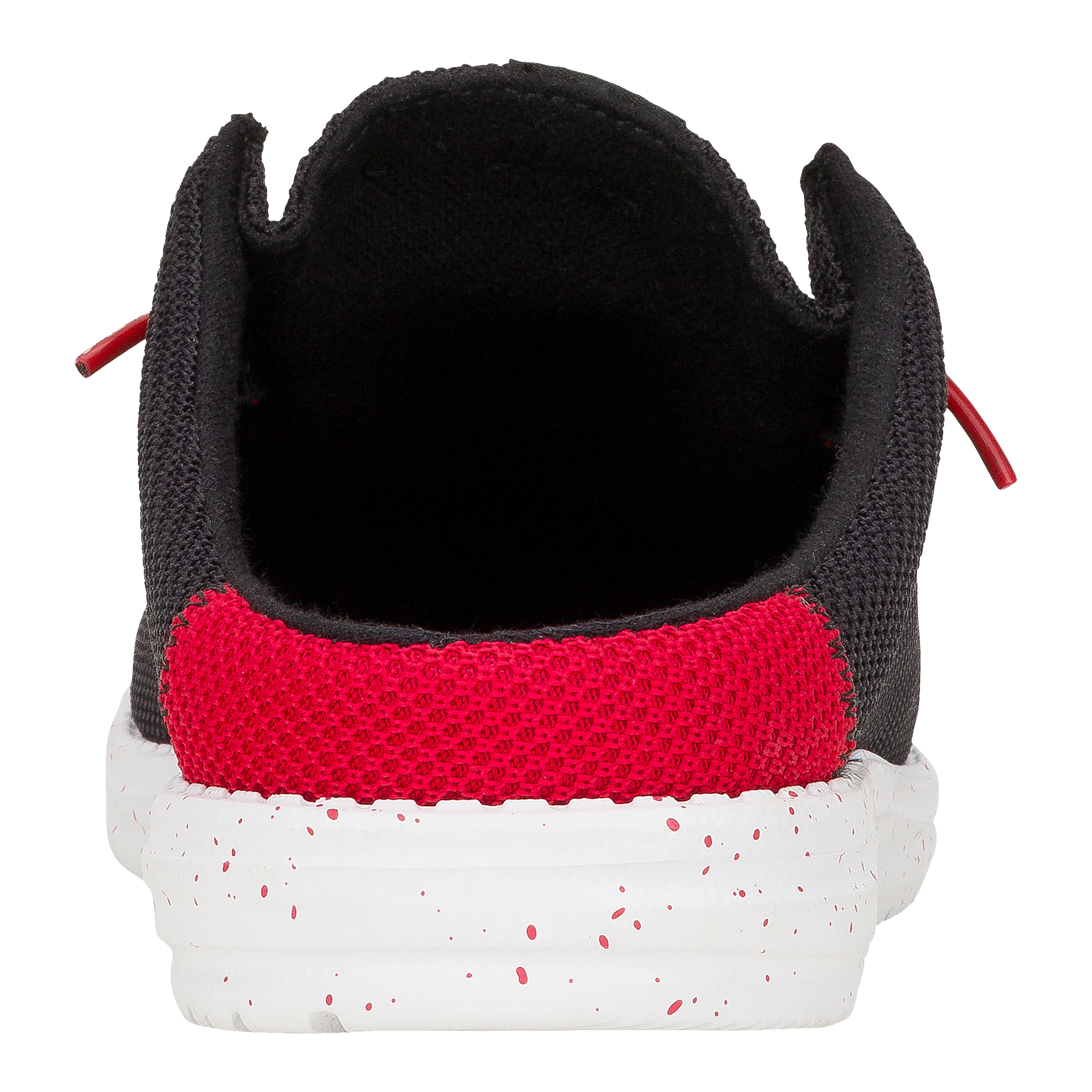 Wally Slip Varsity - Black/Red sold by Hey Dude product image thumbnail 5