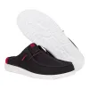 Wally Slip Varsity - Black/Red sold by Hey Dude