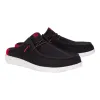Wally Slip Varsity - Black/Red sold by Hey Dude