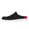 Wally Slip Varsity - Black/Red sold by Hey Dude
