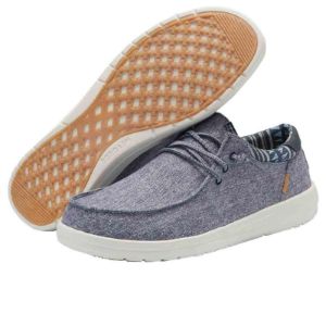 Paul Chambray - Navy sold by Hey Dude