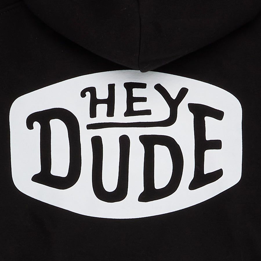 Women's Logo Hoodie - Black sold by Hey Dude product image thumbnail 3