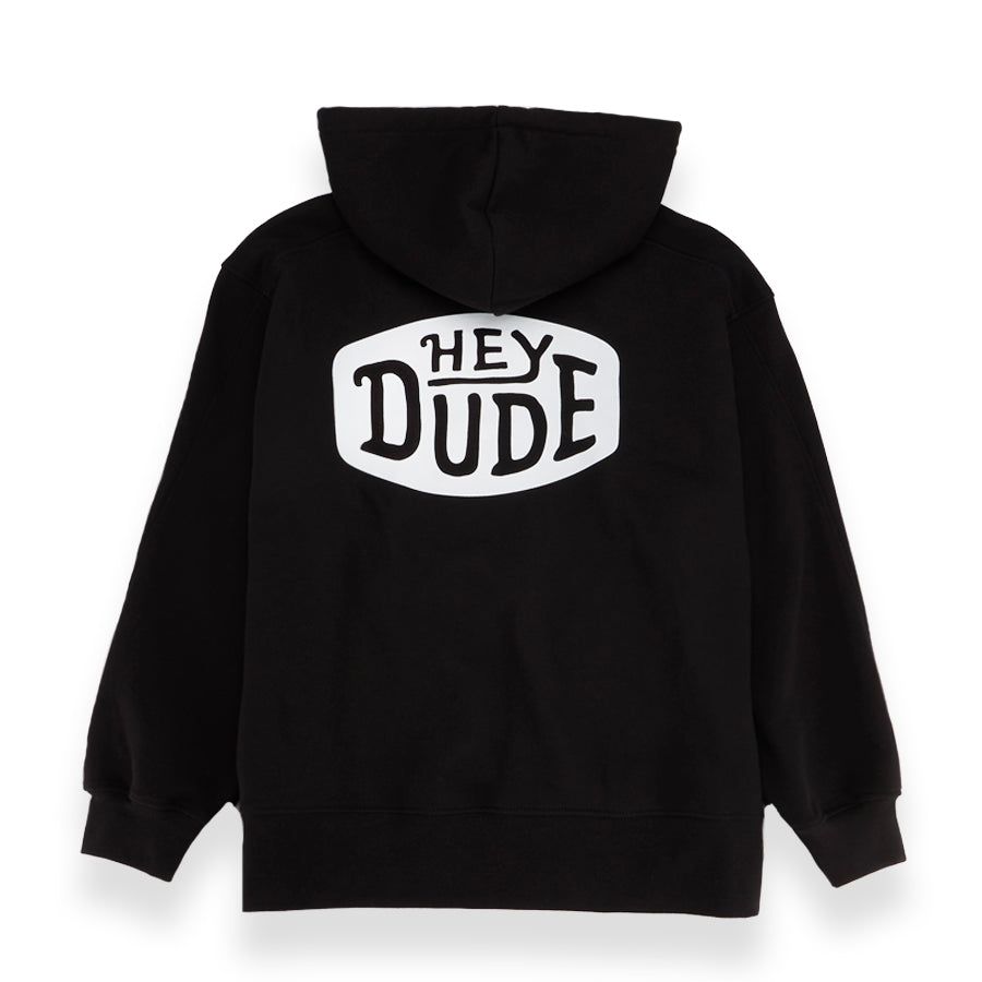 Women's Logo Hoodie - Black sold by Hey Dude product image thumbnail 2