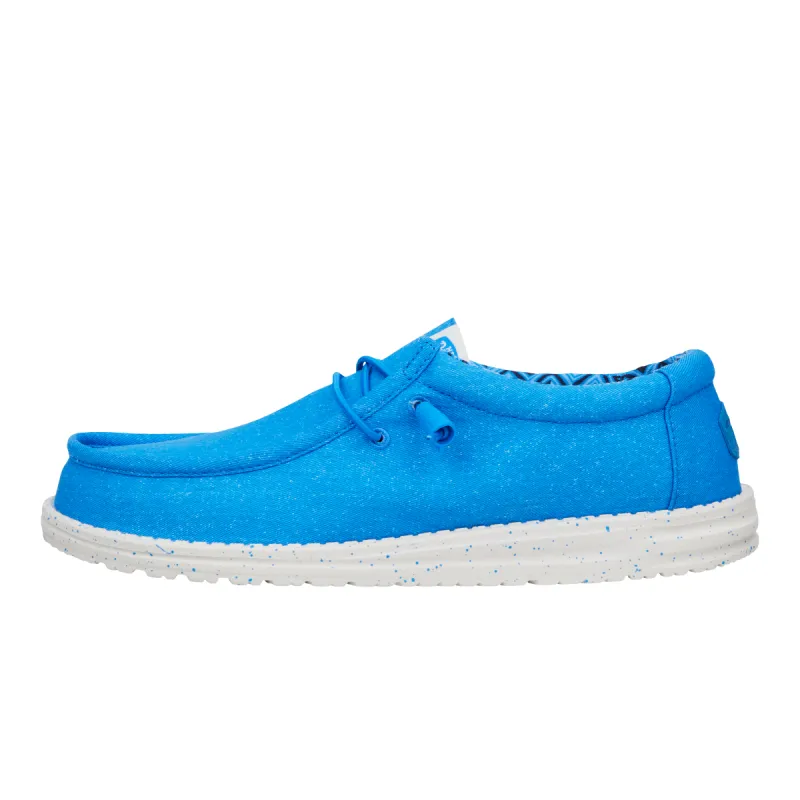 Wally Stretch Canvas - Blue sold by Hey Dude