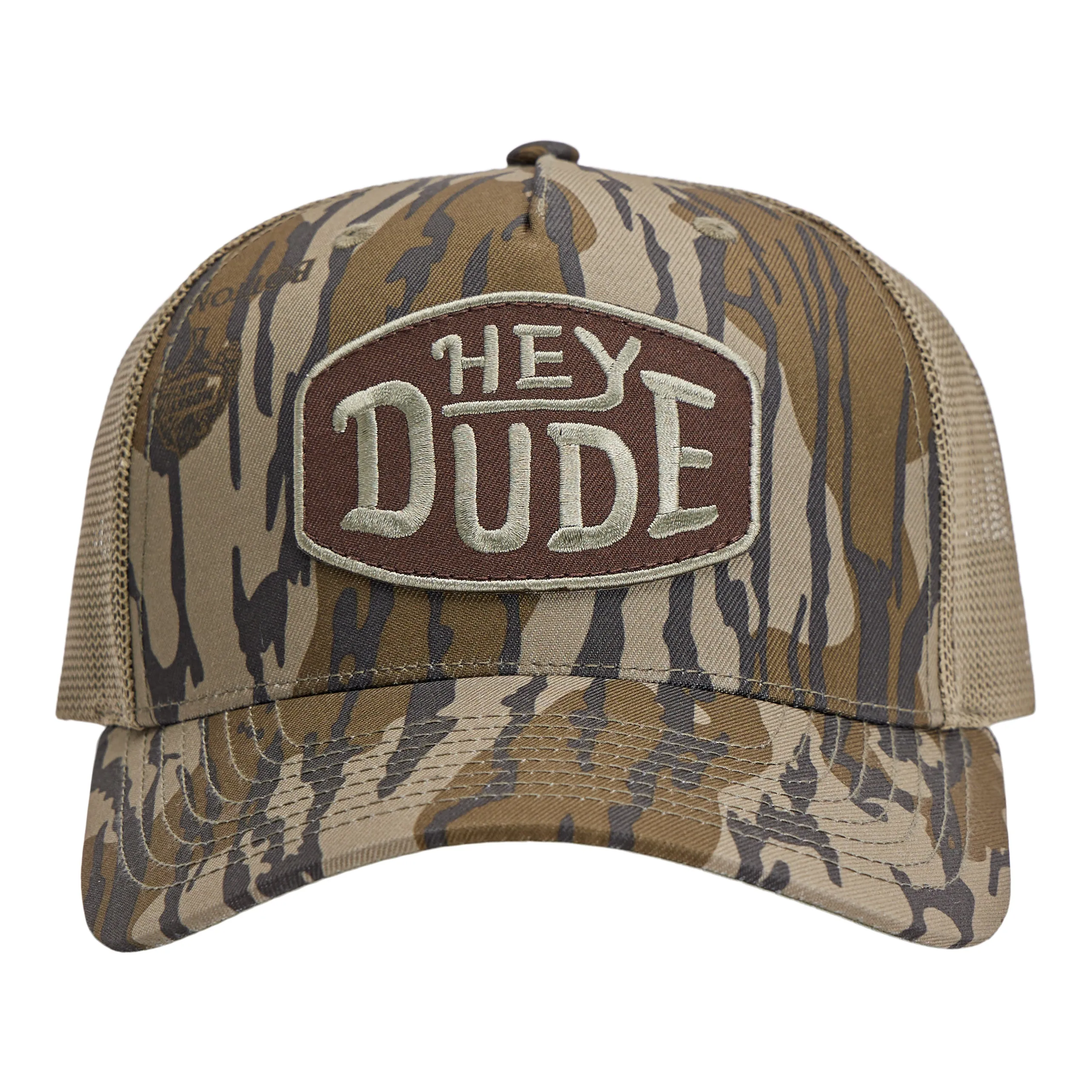 Buckle Bottomland Camo Trucker - Camo sold by Hey Dude