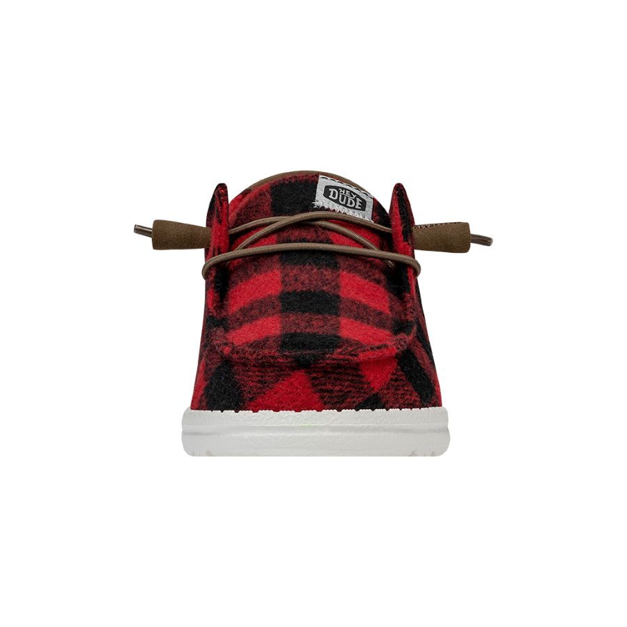 Wendy Buffalo Plaid - Red and Black Plaid sold by Hey Dude product image thumbnail 4