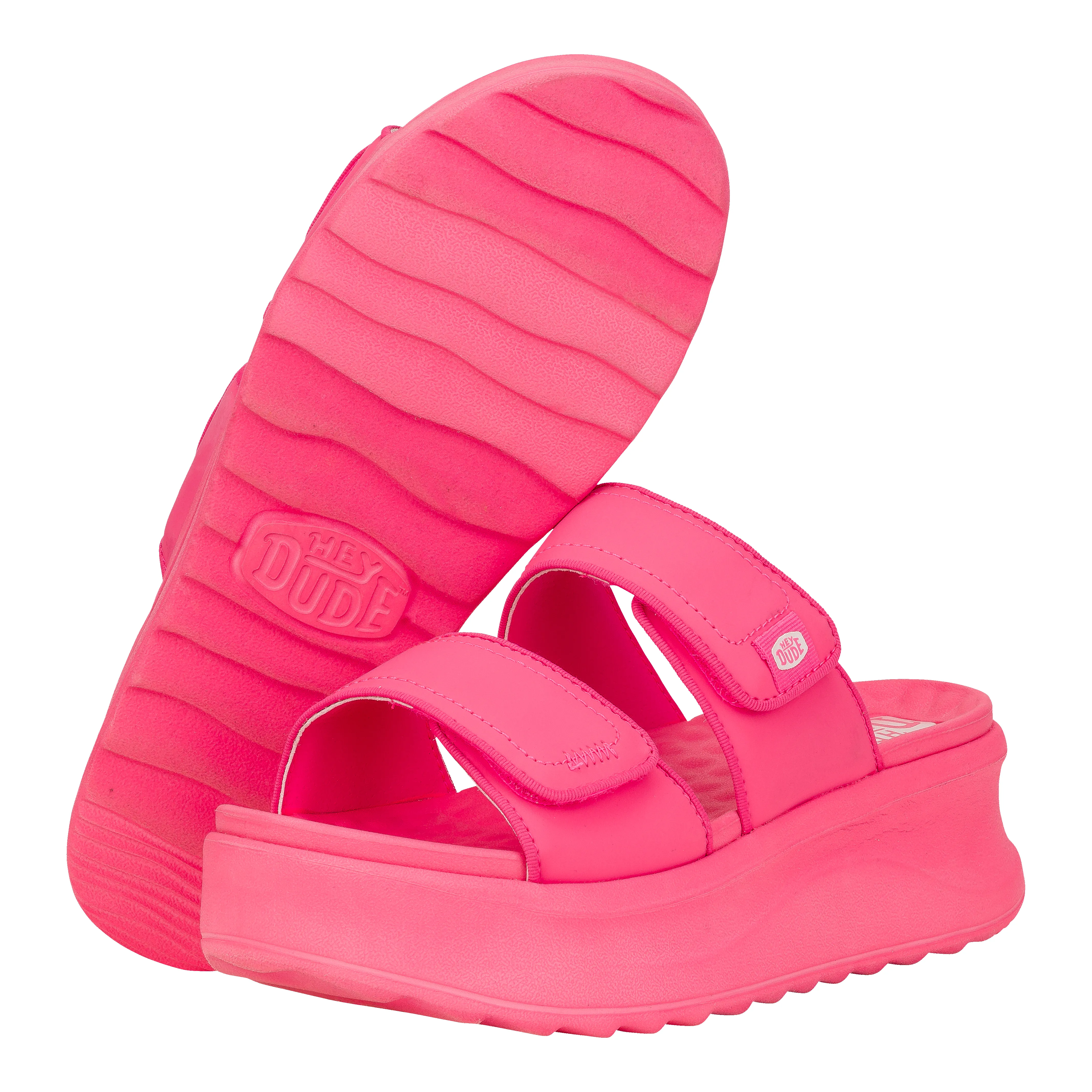 Delray Slide Mono - Electric Pink sold by Hey Dude product image thumbnail 3