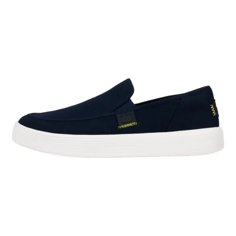 Sunapee Canvas - Navy/White sold by Hey Dude