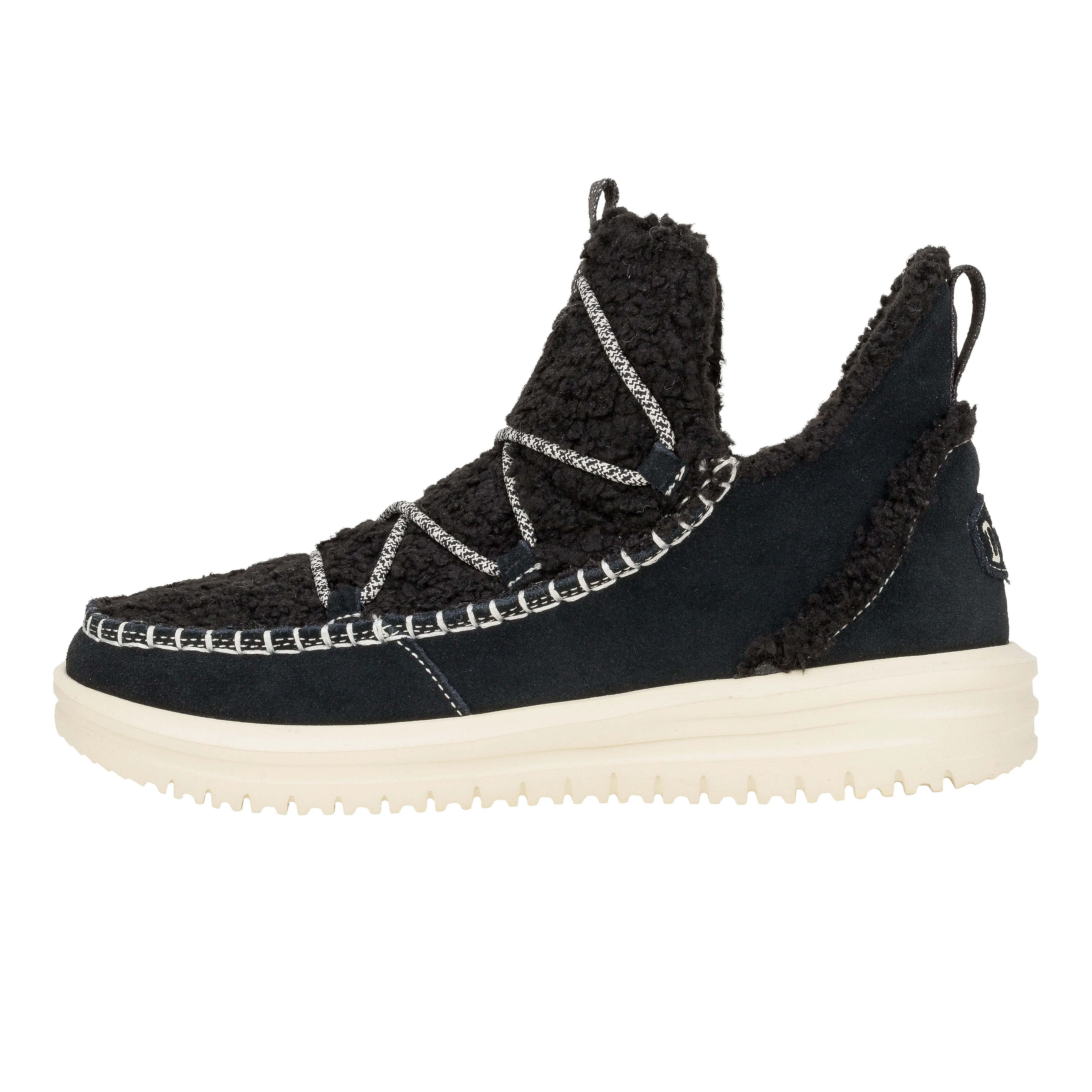 Camden Suede Cozy - Black sold by Hey Dude