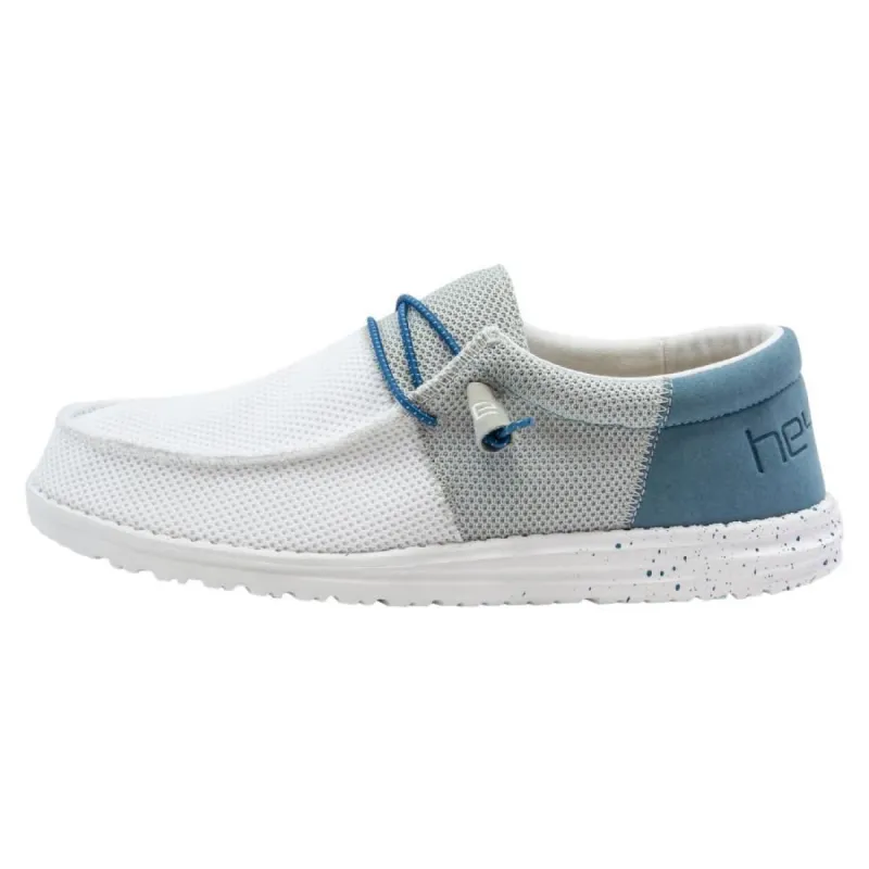 Wally Sox Funk - White Grey sold by Hey Dude