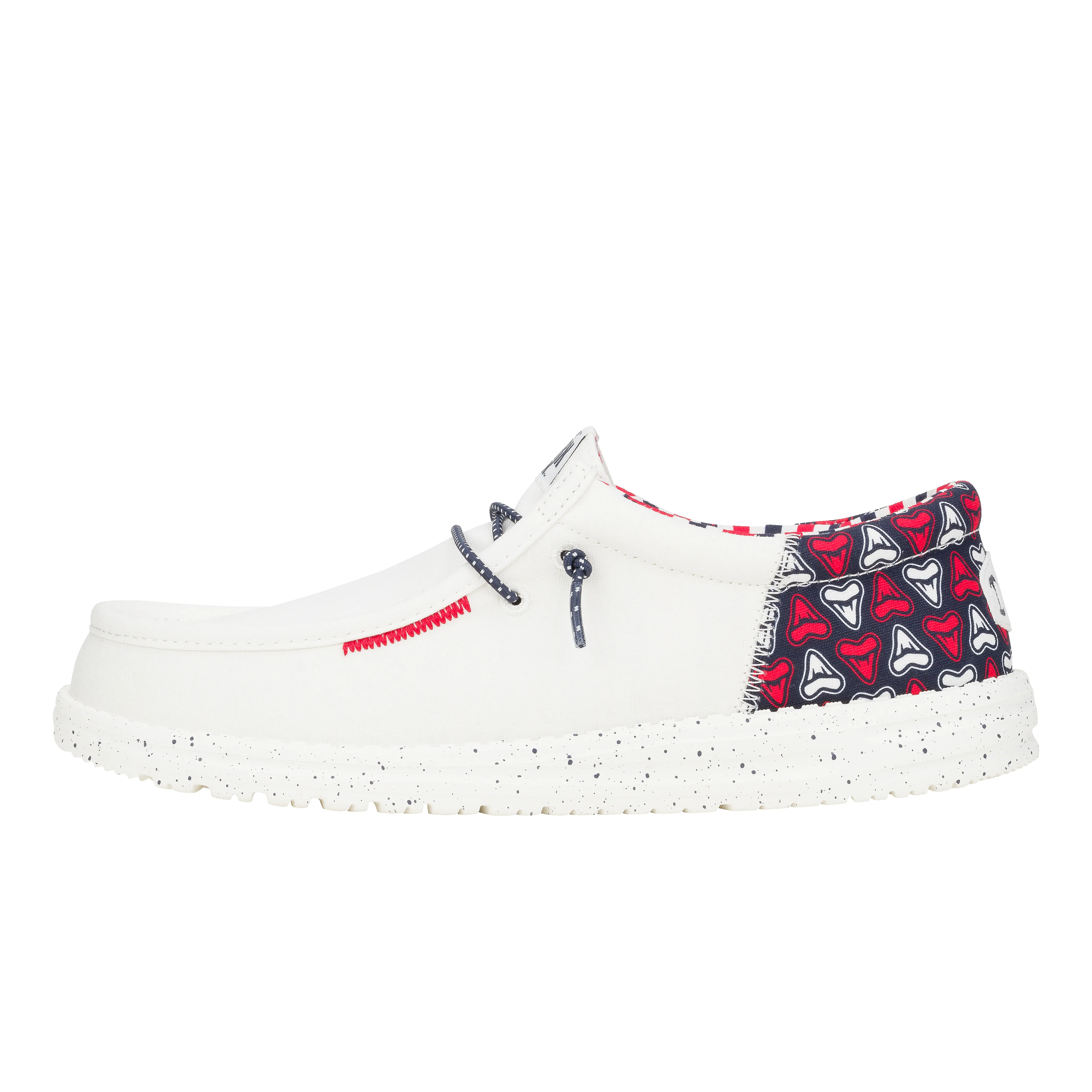 Wally Funk Shark Week - Red/White/Blue sold by Hey Dude
