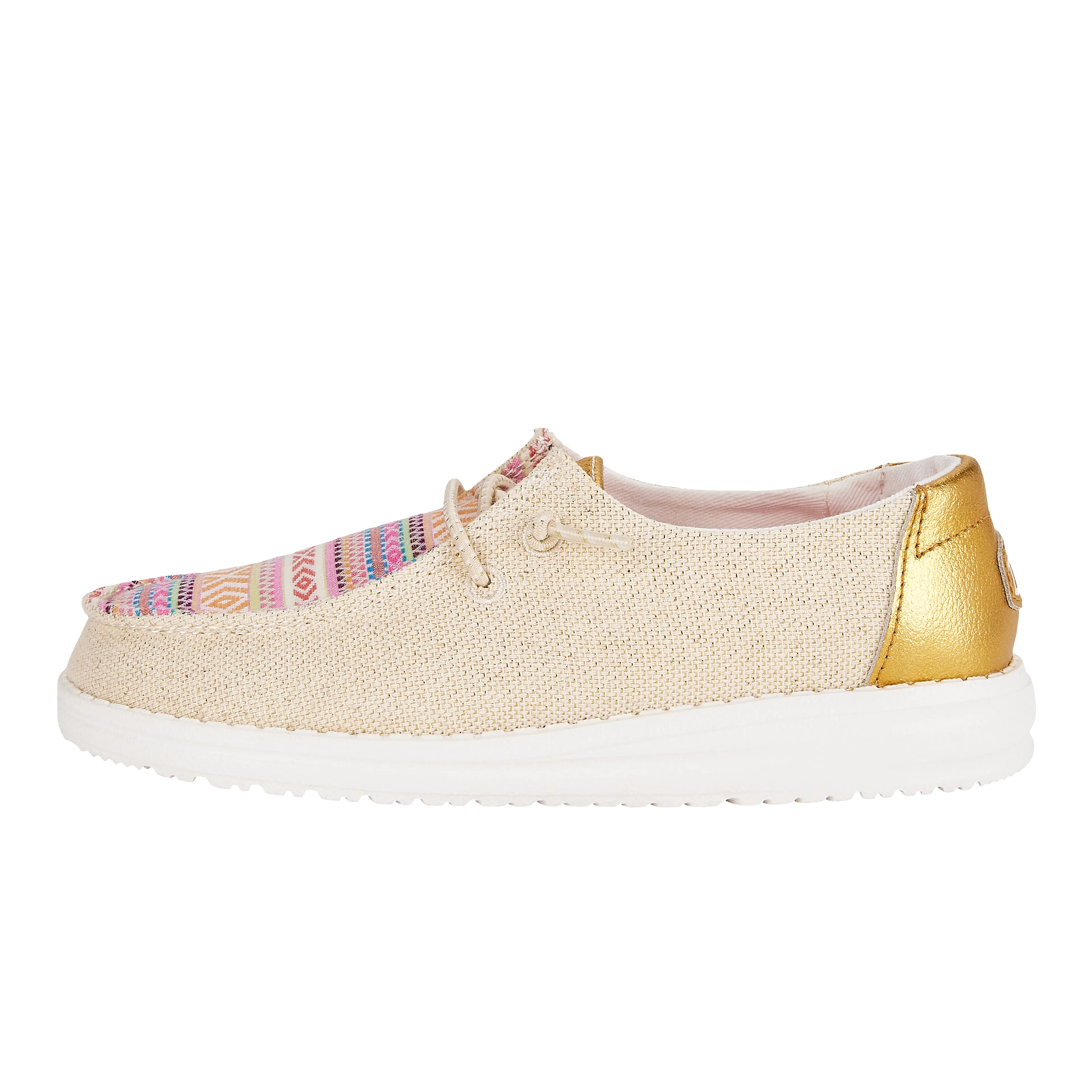 Wendy Youth Boho Festival - Natural/Multi sold by Hey Dude