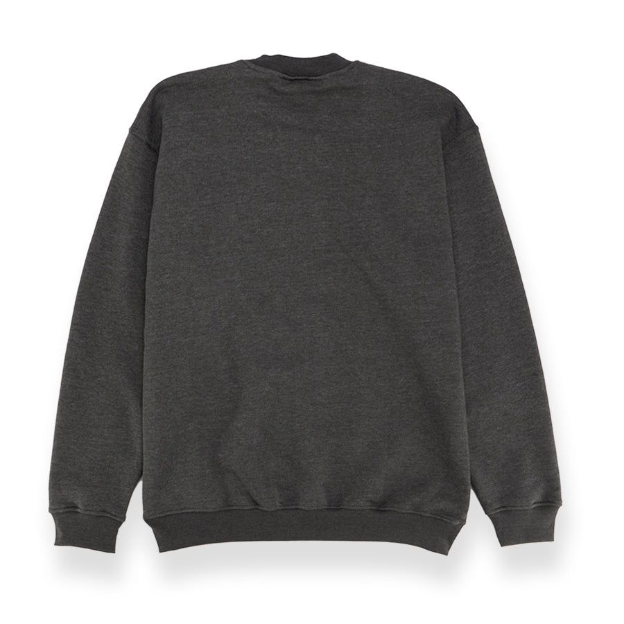 Logo Crew Fleece - Charcoal Heather sold by Hey Dude product image thumbnail 2
