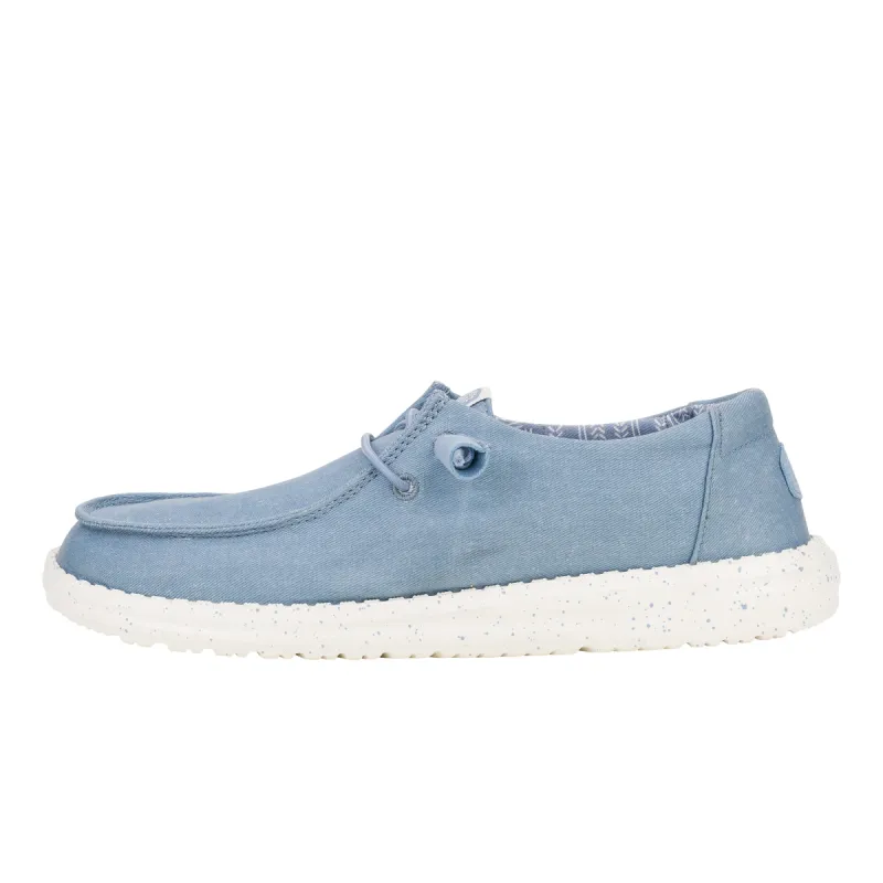Wendy Stretch Canvas - Light Blue sold by Hey Dude
