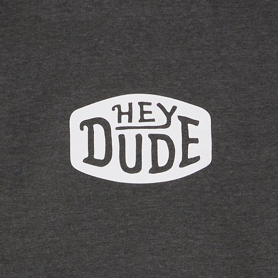 Logo Crew Fleece - Charcoal Heather sold by Hey Dude product image thumbnail 3