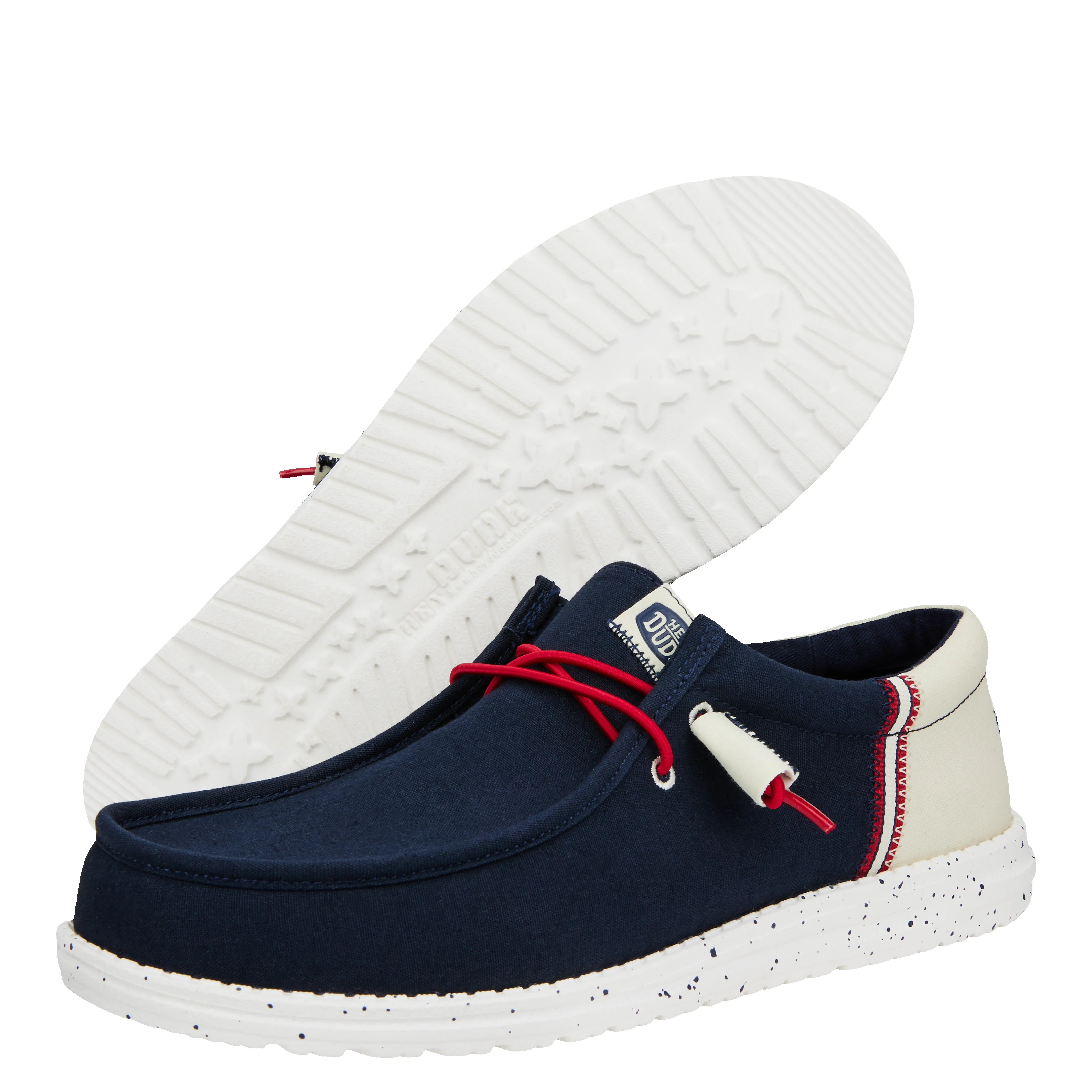 Wally Funk Americana - Navy White sold by Hey Dude product image thumbnail 3