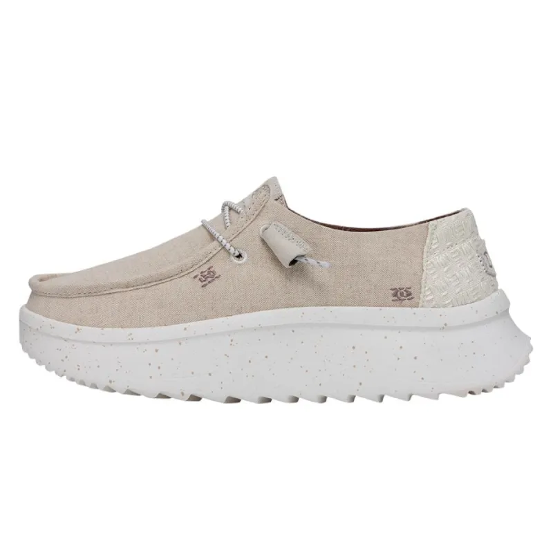Wendy Peak Chambray - Cream sold by Hey Dude