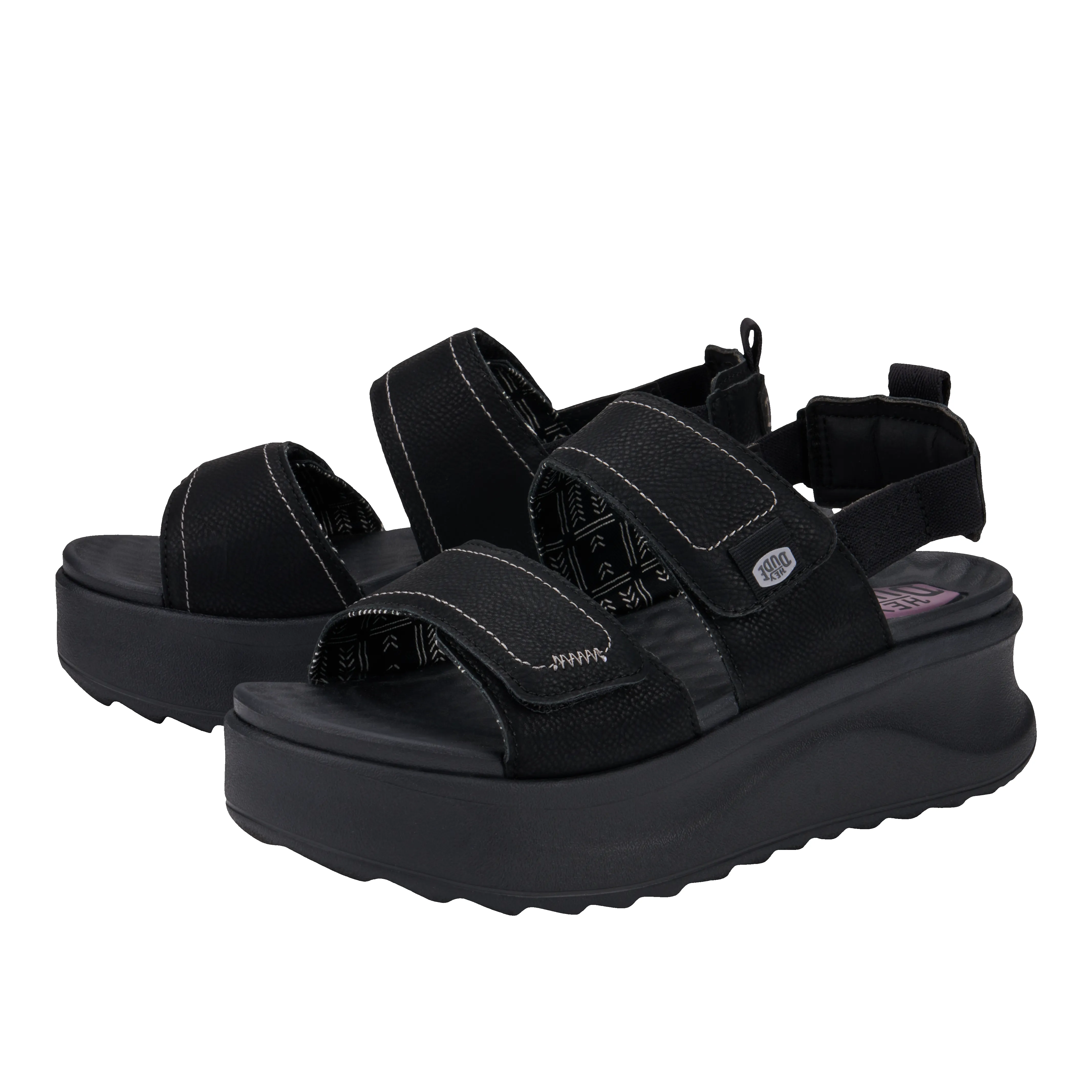 Delray Sandal Classic - Black/Black sold by Hey Dude product image thumbnail 2